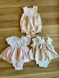 【プティマイン・アプレレクール】女の子70cmワンピロンパース
