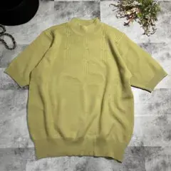【SPEED BOUEKIYA】 ハイネックニットセーター レディース L 半袖