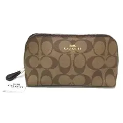 コーチ COACH ポーチ シグネチャー ブラウン F53385 未使用
