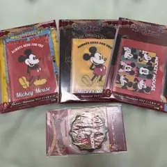 Disney Mickey Memorialクリアファイルセット 4枚