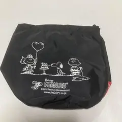 Snoopy ブラックポーチ