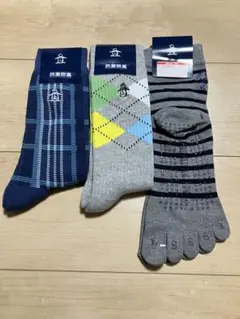 マンシングウェア　メンズソックス　3足セット