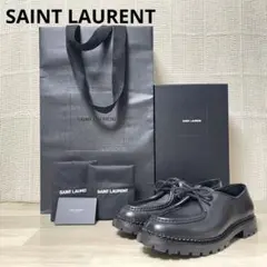 ☆超美品 1回のみ使用☆ サンローラン レザー製 シューズ