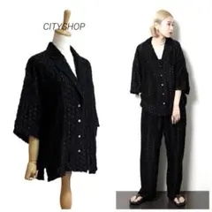 【CITYSHOP】 STRIPE JACQUARD SHIRTS