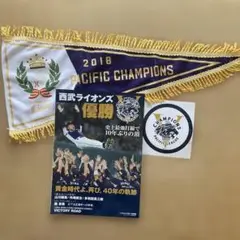 埼玉西武ライオンズ 2018年パリーグ優勝記念グッズ