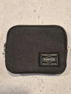 【未使用】PORTER スモーキーコインケース ブラック+おまけ中古トートバック