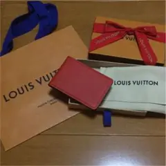 LOUIS VUITTON ノマド オレリヤンコンパクトミラー レザー ルージュ