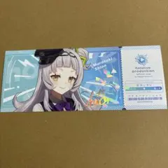 ホロライブ 紫咲シオン 記念硬券 東京駅限定