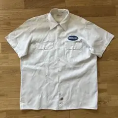ディッキーズ ワークシャツ 半袖シャツ 刺繍ロゴ 企業ロゴ