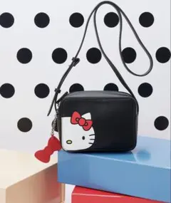 サンリオ　キャラクターズ　 ハローキティ ショルダーバッグ 黒