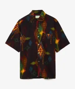 Aries Hawaiian shirtアリーズ アロハ オープンカラー黒