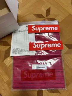 シュプリーム supreme Thin Stripe Polo Supreme