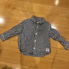 ミキハウス　チェック柄シャツ 90サイズ