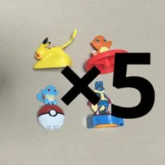 マクドナルド　ハッピーセット　ポケモン　2025 第一弾　コンプリート　5セット
