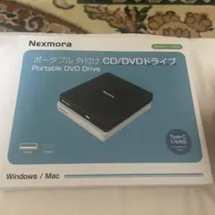 Nexmora LT-808 ポータブルDVDドライブ