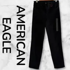 レディース M アメリカンイーグル ブラック スキニー デニム タグ付き