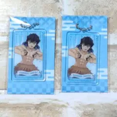 鬼滅の刃 嘴平伊之助 ファミマ アクリルチャーム 2点セット