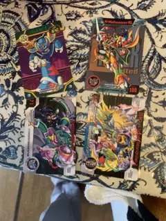 ロックマン　カードダストレーディングカードセット
