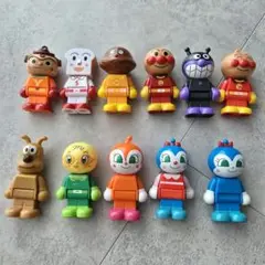 アンパンマン ブロック フィギュア 11体