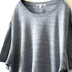 THREADS 4 THOUGHT プレーン 無地 Tシャツ Lグレー水色古着