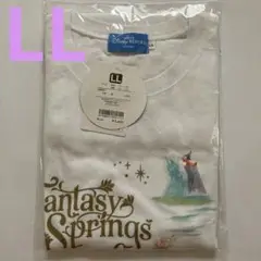 新品未使用　東京ディズニーリゾート公式　ファンタジースプリングス　Tシャツ LL