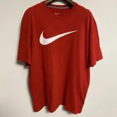 Nike ナイキ ロゴ入り レッド Tシャツ XXL