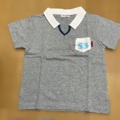 Skipland 120サイズ グレー ポロシャツ