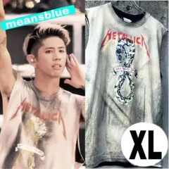XL渚園 メタリカ ブリーチ T-shirt
