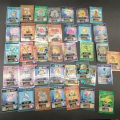 【まとめ売り】ポケモン ゲットカード meiji 36種類 計40枚
