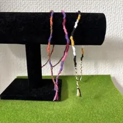 ミサンガ アンクレット 三本セット 定形外 438