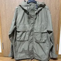 カーキ フード付き ミリタリージャケット