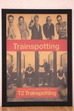 トレインスポッティング　Trainspotting　ポスター　額付き