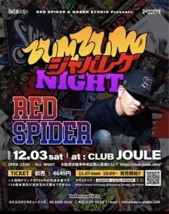 ZUN ZUNジャパレゲナイト redspider RED SPIDER
