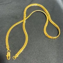 ネックレス メンズ チェーン ゴールド 50cm ストリート 喜平 ツイスト