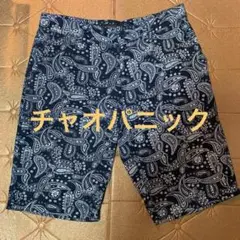 ペイズリー　ハーフパンツ