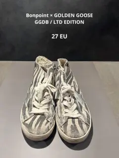 ホワイトさまGOLDEN GOOSE GGDB/FRANCY ゼブラ柄スニーカー GOLDEN GOOSE スニーカー *【GOLDEN / ゴールデングース