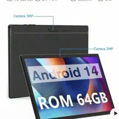 【新品/未使用】COOPERS 10.1インチ Android14 タブレット