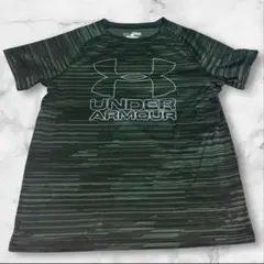 子供服 UNDER ARMOUR ダークグリーン Tシャツ 160サイズ
