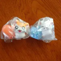 とっとこハム太郎　スイングマスコット　ハム太郎　りぼんちゃんセット