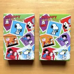 SNOOPY スヌーピー トランプ 2個 非売品