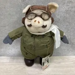 紅の豚 ポルコロッソ ぬいぐるみ 徳間ジャパンコミュニケーションズ タグ付き