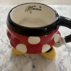 ミニーマウス 足付き　マグカップ