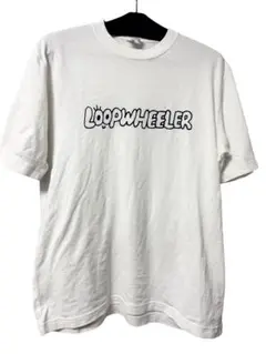 【特価】使用2回のみ　ループウィラー　半袖Tシャツ　白　Lサイズ