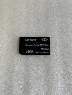 メモリースティックデュオ　Lexar 4GB