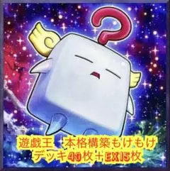 遊戯王　本格構築もけもけデッキ40枚＋E X15枚