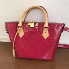 美品*ルイヴィトン モノグラム ヴェルニ M90166 モンテベロPM 2way