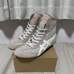 Onitsuka Tiger ボクシングシューズ ハイカット ホワイト/グリーン Onitsuka Tiger ボクシングシューズ ハイカット ホワイト/グリーン