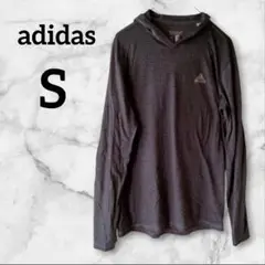 ✨１点限り✨ adidas climacool 長袖パーカー 【S】ダークグレー