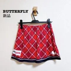 新品 BUTTERFLY 特注ユニフォームスカート スコート 卓球 Mサイズ