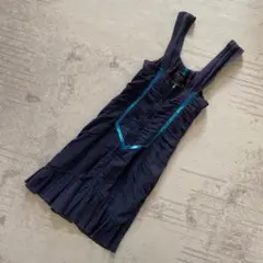 フランス製 LOUIS VUITTON 38 ワンピース プリーツ